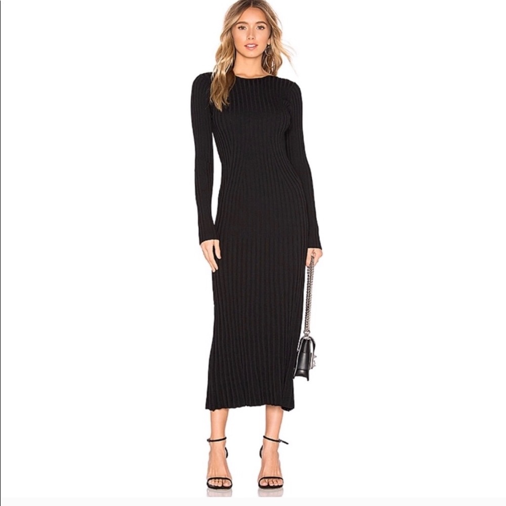 Bardot ribbed knit dress. Size 12